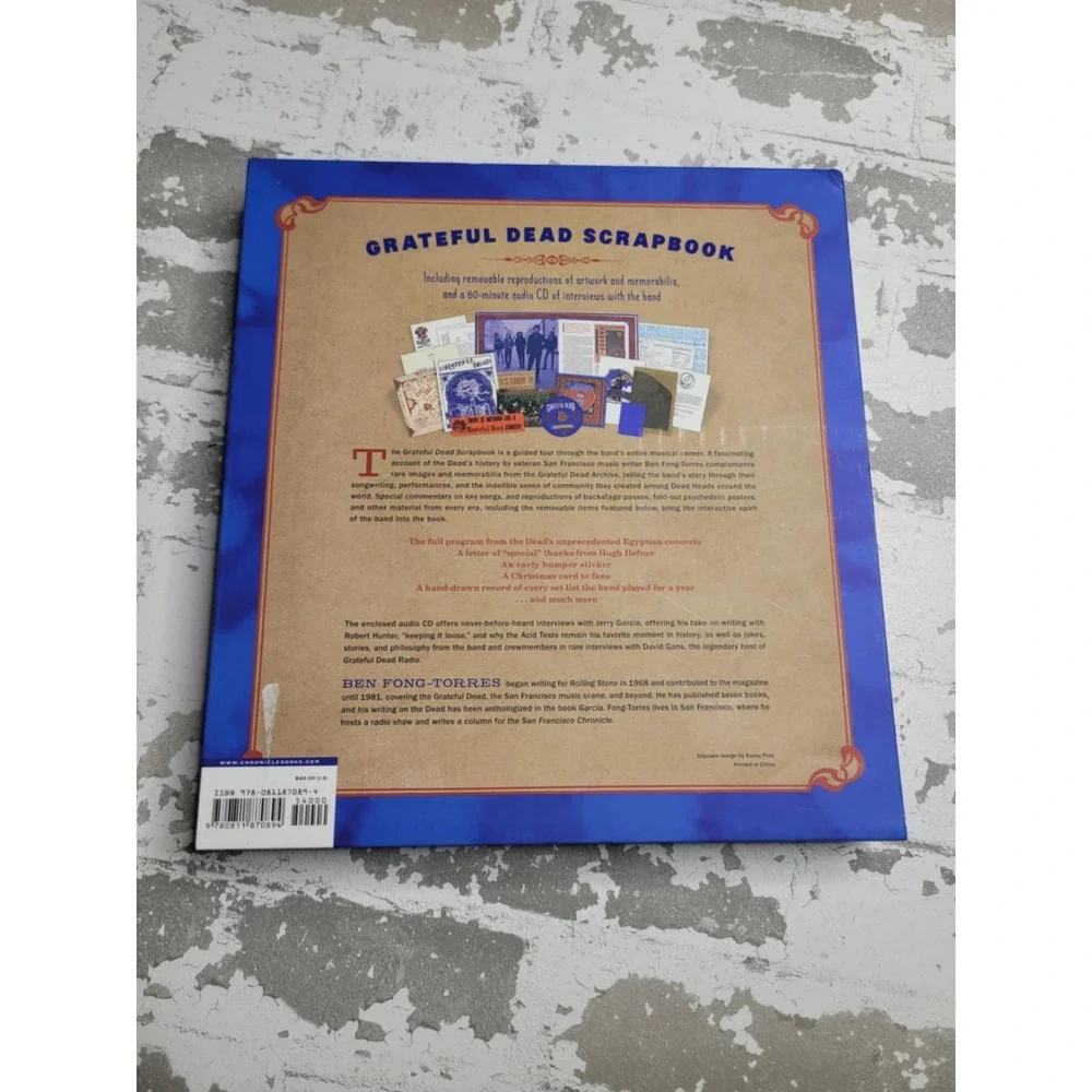 Grateful Dead Scrapbook : The Long, Strange Trip in Stories,‎ Photos, and...